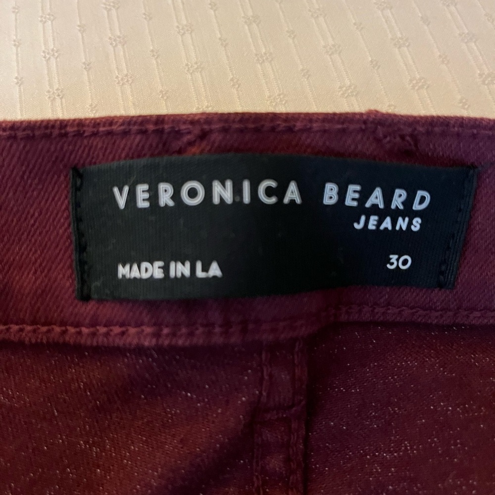 Veronica Beard NWOT Women's Beverly High Waist Skinny Flare Jeans - Picture 5 of 7
